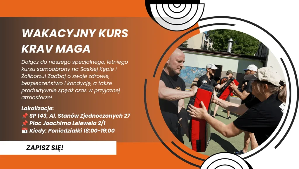 Wakacyjny Kurs Krav Maga w Warszawie